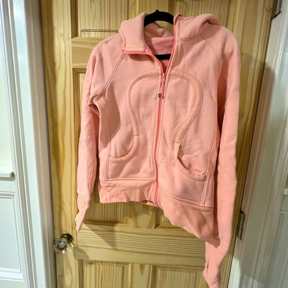 Pink Size 8 Lululemon Scuba Hoodie